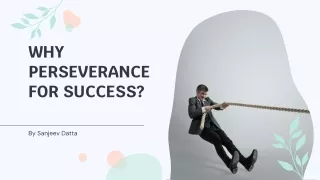 Why Perseverance for Success?