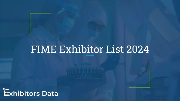 fime exhibitor list 2024