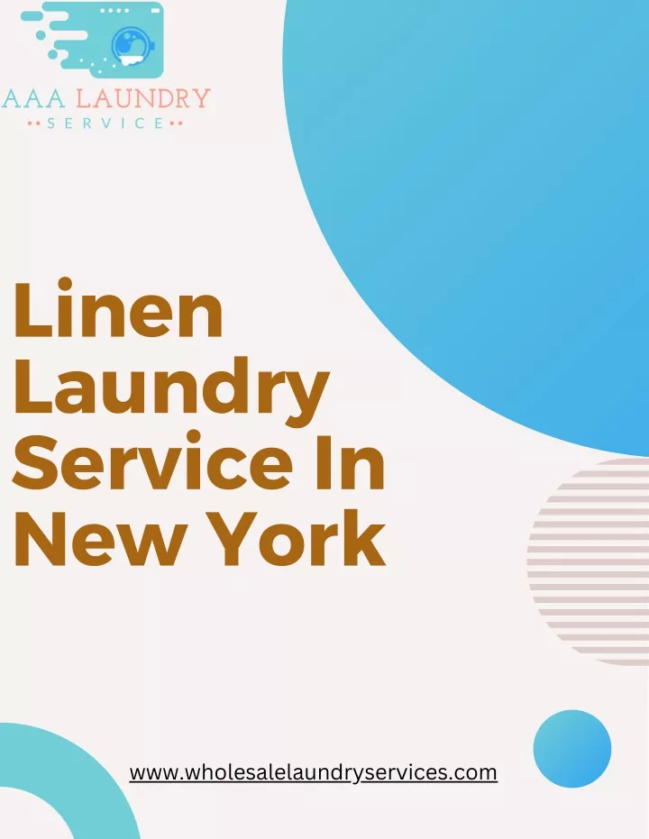 linen laundry service in new york