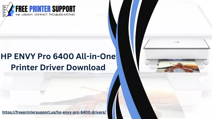 hp envy pro 6400 all in one printer driver