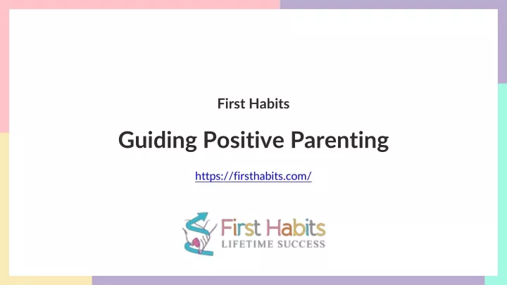 first habits