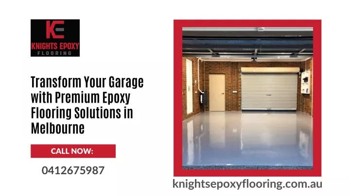 transform your garage with premium epoxy flooring