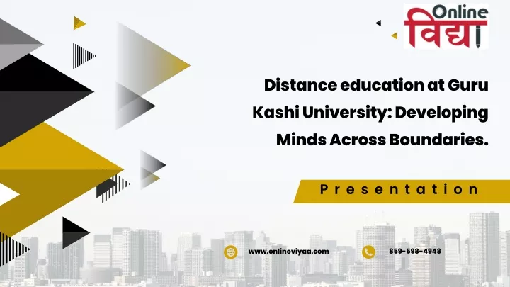 distance education at guru kashi university