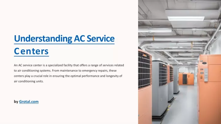 understanding ac service centers