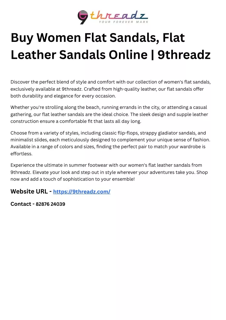 buy women flat sandals flat leather sandals