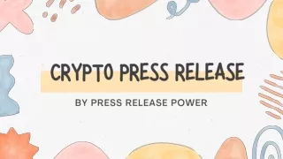crypto press release