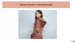 Women's Hoodies- The Styling Guide