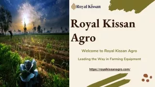 Leading Baby weeder importer and supplier - Royal Kissan Agro