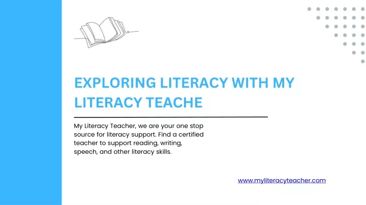 exploring literacy with my literacy teache