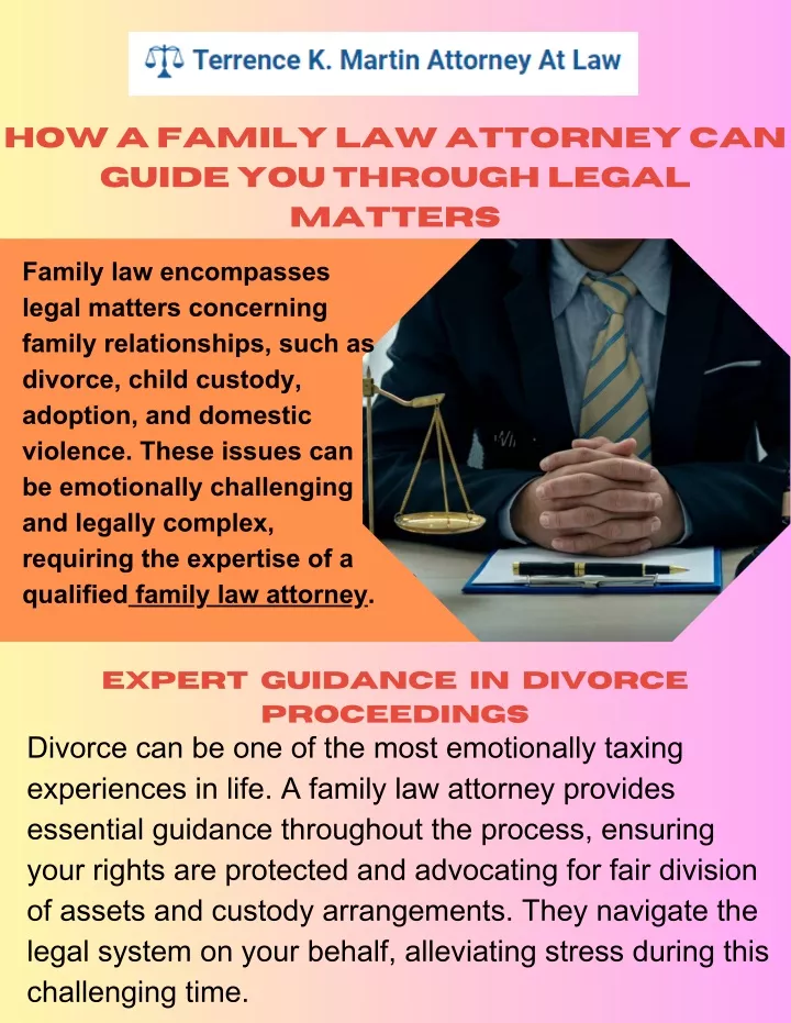 how a family law attorney can guide you through