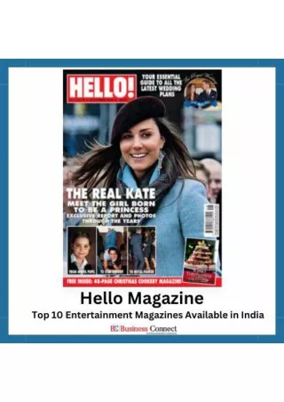 Top 10 Entertainment Magazines Available in India