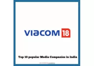 Top 10 Popular Media Companies in India