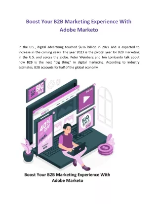 Boost Your B2B Marketing Experience With Adobe Marketo