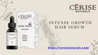 -CERISE NATURALS INTENSE GROWTH HAIR SERUM