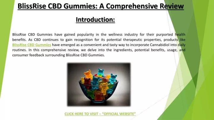 blissrise cbd gummies a comprehensive review