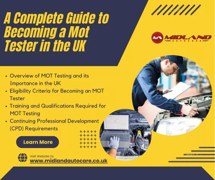 a complete guide to becoming a mot tester