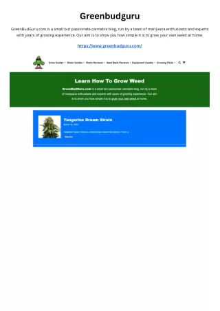 greenbudguru