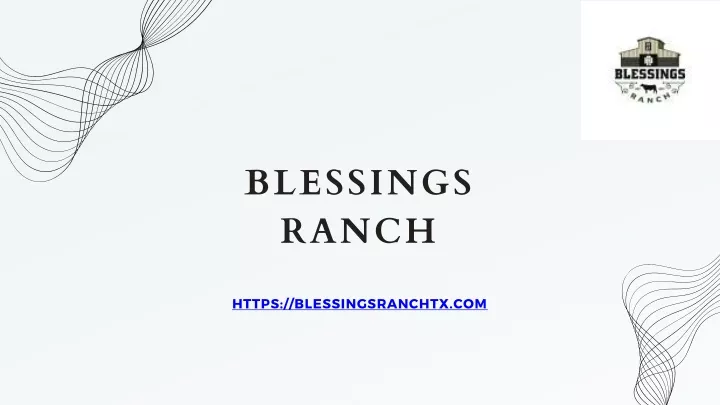 blessings ranch