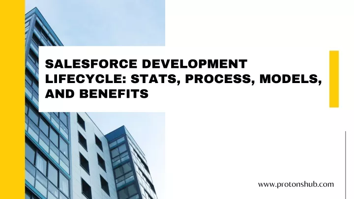 salesforce development lifecycle stats process