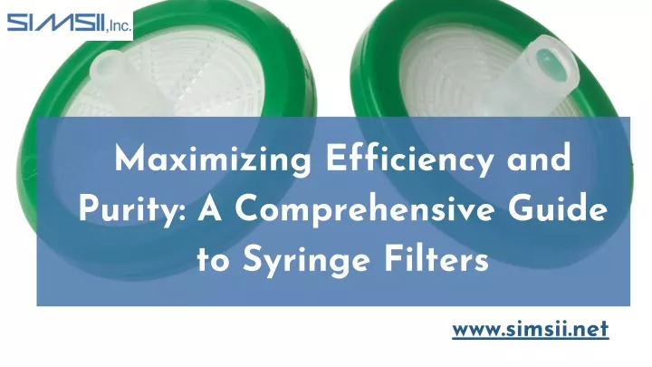 maximizing efficiency and purity a comprehensive