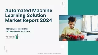 Automated Machine Learning Solution Market