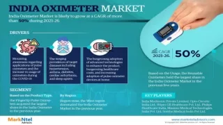 India Oximeter Market Size, Share & Growth Analysis, [2026]