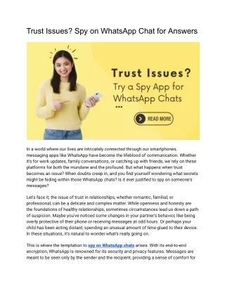 Trust Issues_ Spy on WhatsApp Chat for Answers