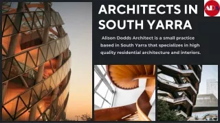 Architects in South Yarra