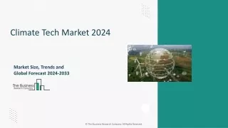 Climate Tech Global Market Report 2024