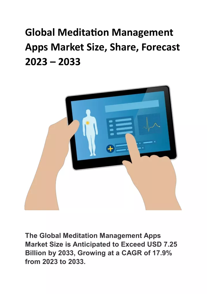 global meditation management apps market size