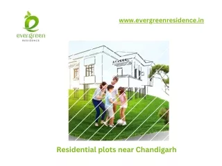 Residential plots near Chandigarh