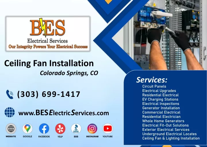 ceiling fan installation colorado springs co