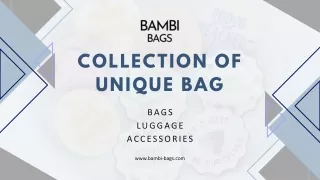 Elevate Your Tote with Unique Bag Pins from Bambi Bags!