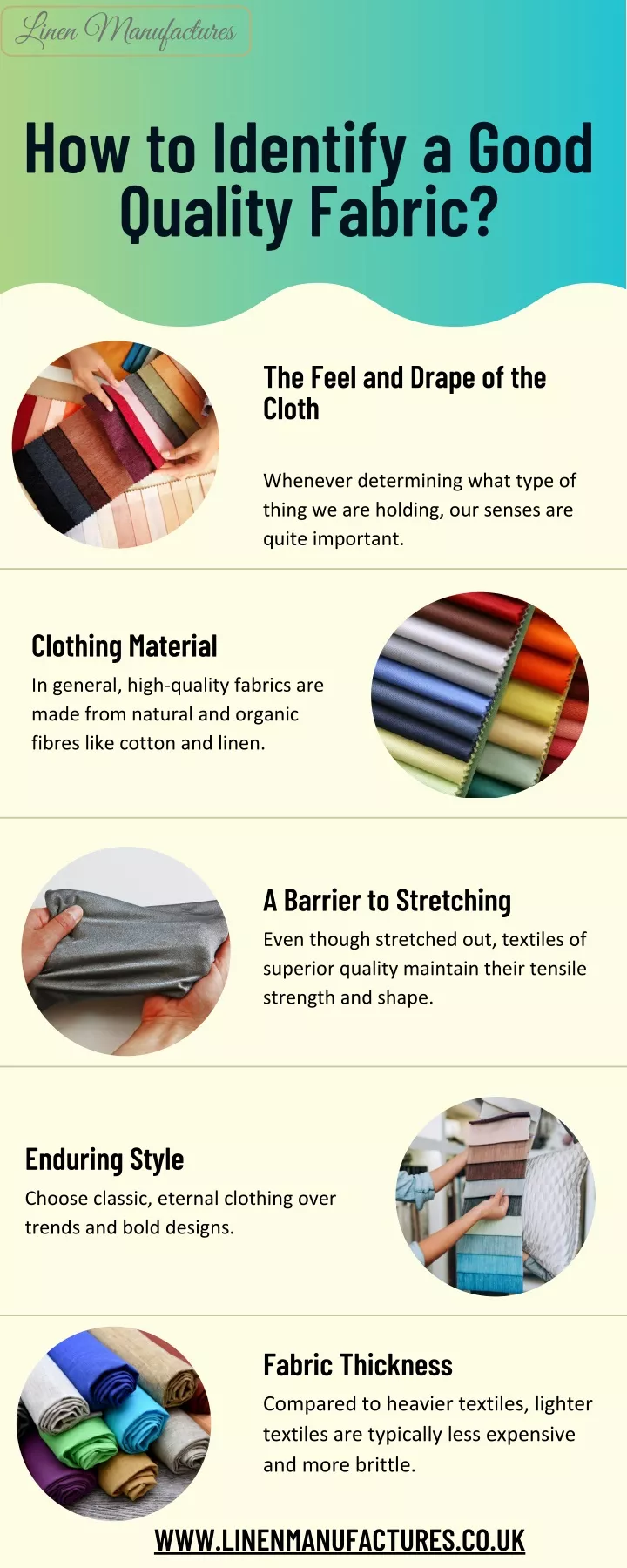 how to identify a good quality fabric