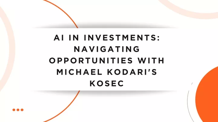 ai in investments navigating opportunities with