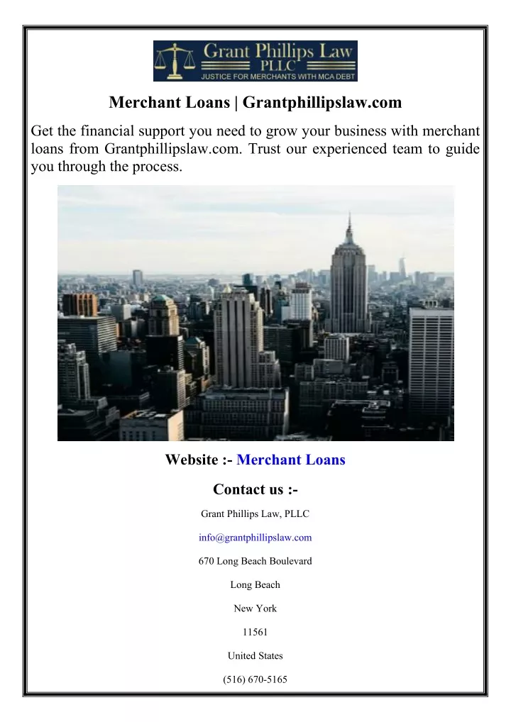 merchant loans grantphillipslaw com