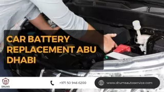 car battery replacement abu dhabi