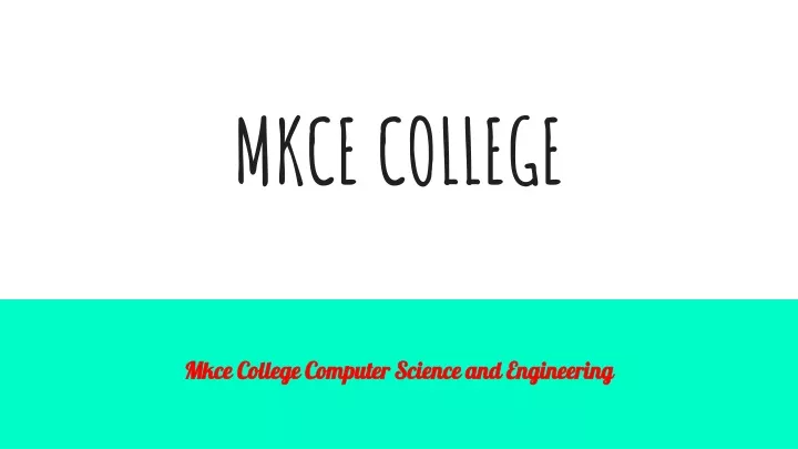 mkce college