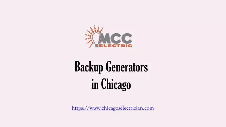 backup generators in chicago