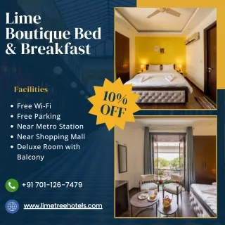 Hotel in Kailash Colony | Lime Tree Hotels