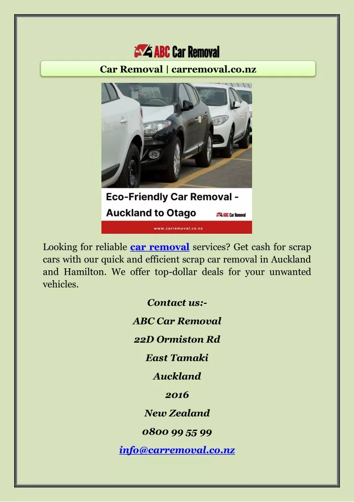 car removal carremoval co nz