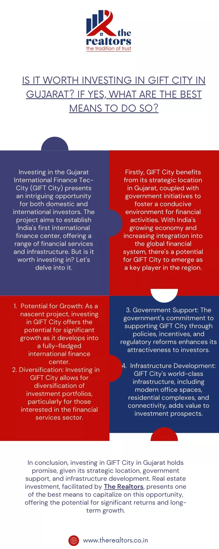 is it worth investing in gift city in gujarat