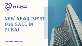 New Apartment for Sale in Dubai - www.realtyzz.com