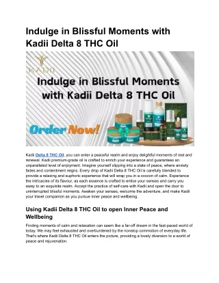 Buy CBD products | CBD Skin Care Products Online | Kadii