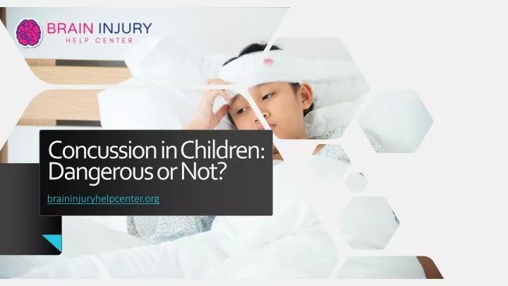 concussion in children dangerous or not