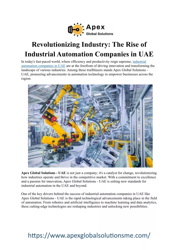 revolutionizing industry the rise of industrial