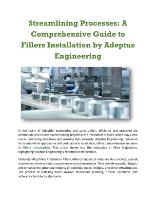 streamlining processes a comprehensive guide