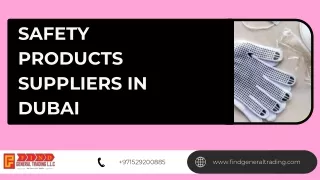 safety products suppliers in dubai pdf
