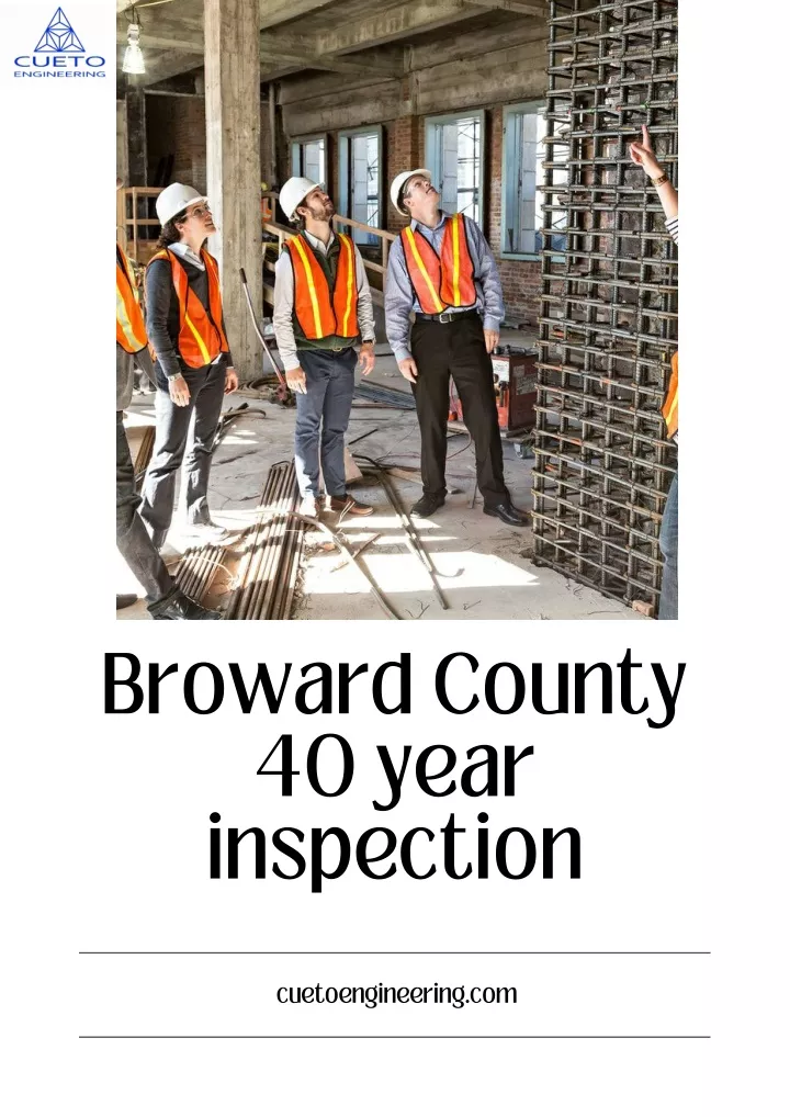 broward county 40 year inspection