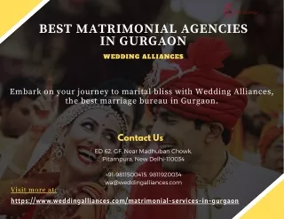 Best Matrimonial Agencies in Gurgaon